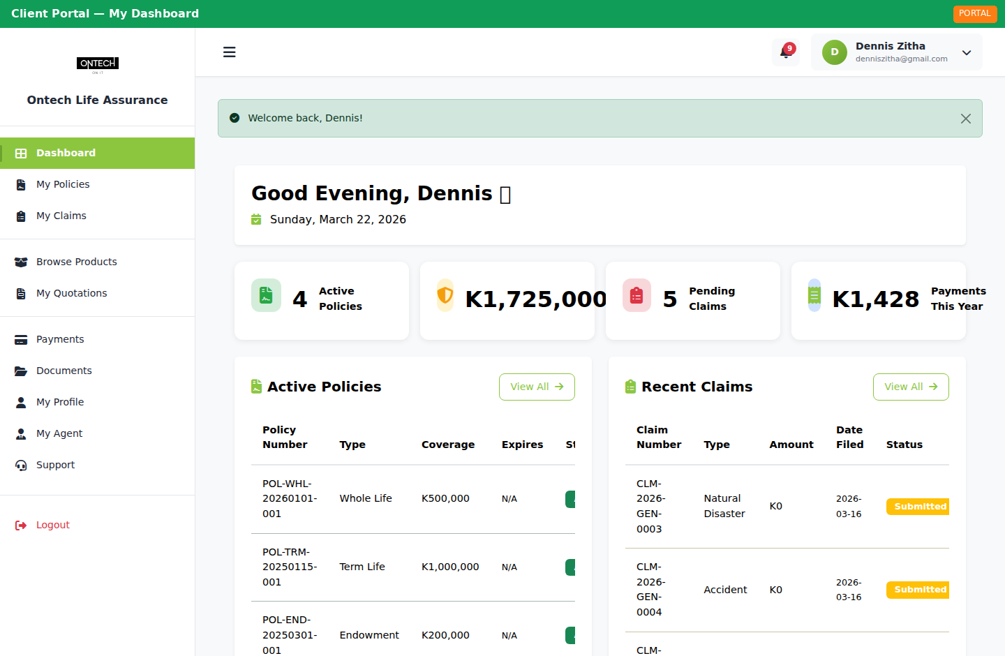 Client Portal